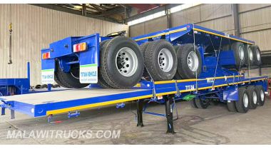 Superlink Flat Deck Trailer will be Shipped to Malawi