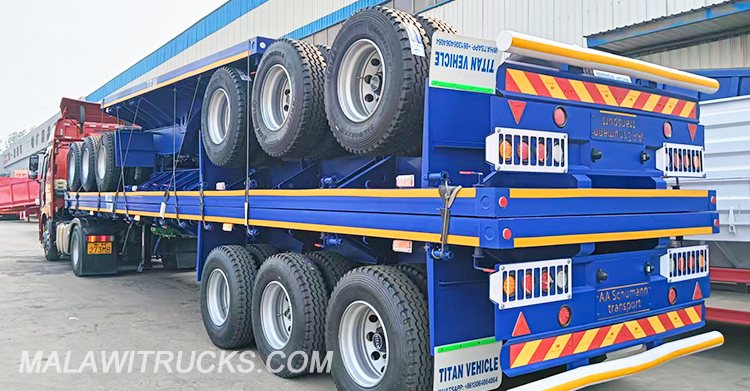Superlink Flat Deck Trailer for Sale in Malawi