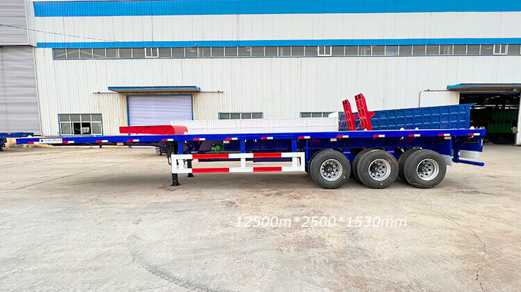 40ft 3 Axle Flatbed Trailer for Sale in Malawi