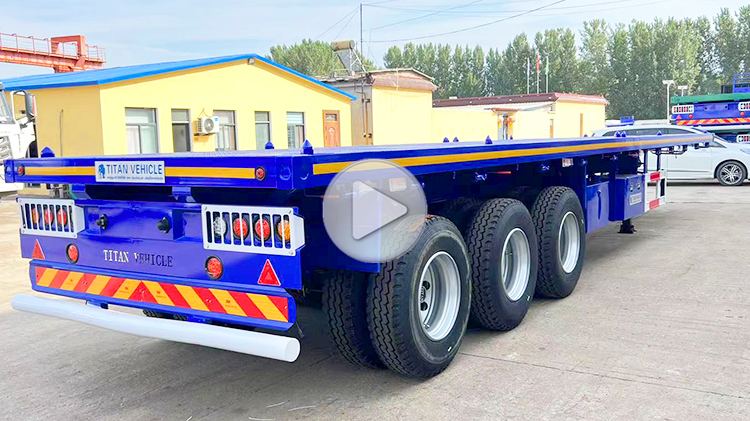 3 Axle Flatbed for Sale | Flat Bed Trailer for Sale in Malawi