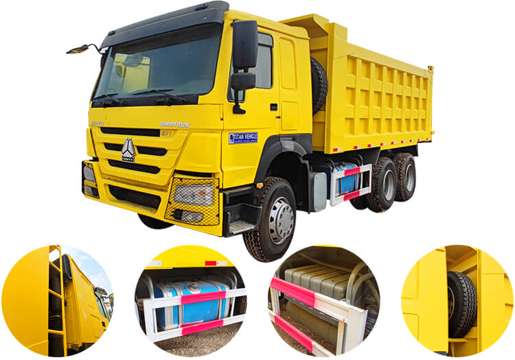 Used Sinotruk Howo 6x4 Dump Truck for Sale in Malawi