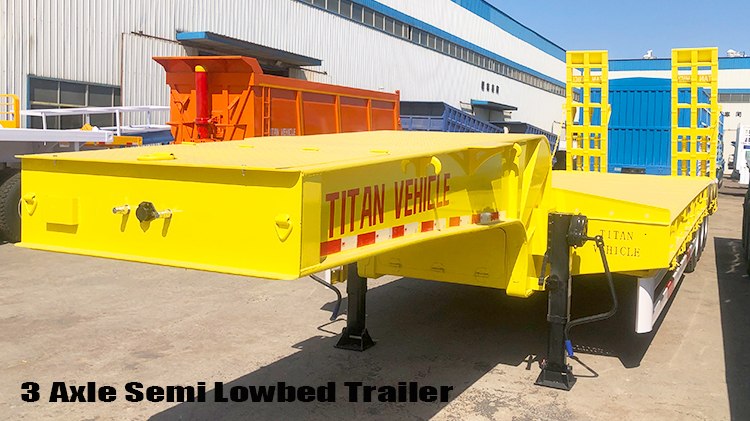 3 Axle Lowbed Trailer Truck for Sale Price in Malawi