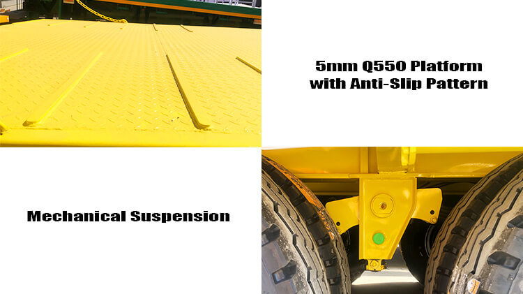 3 Axle Lowbed Trailer Truck for Sale Price in Malawi
