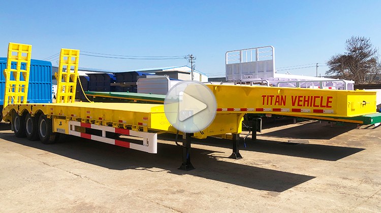 3 Axle Lowbed Trailer Truck for Sale Price in Malawi