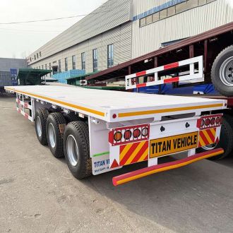 Heavy Duty 3 Axle Flatbed Trailer